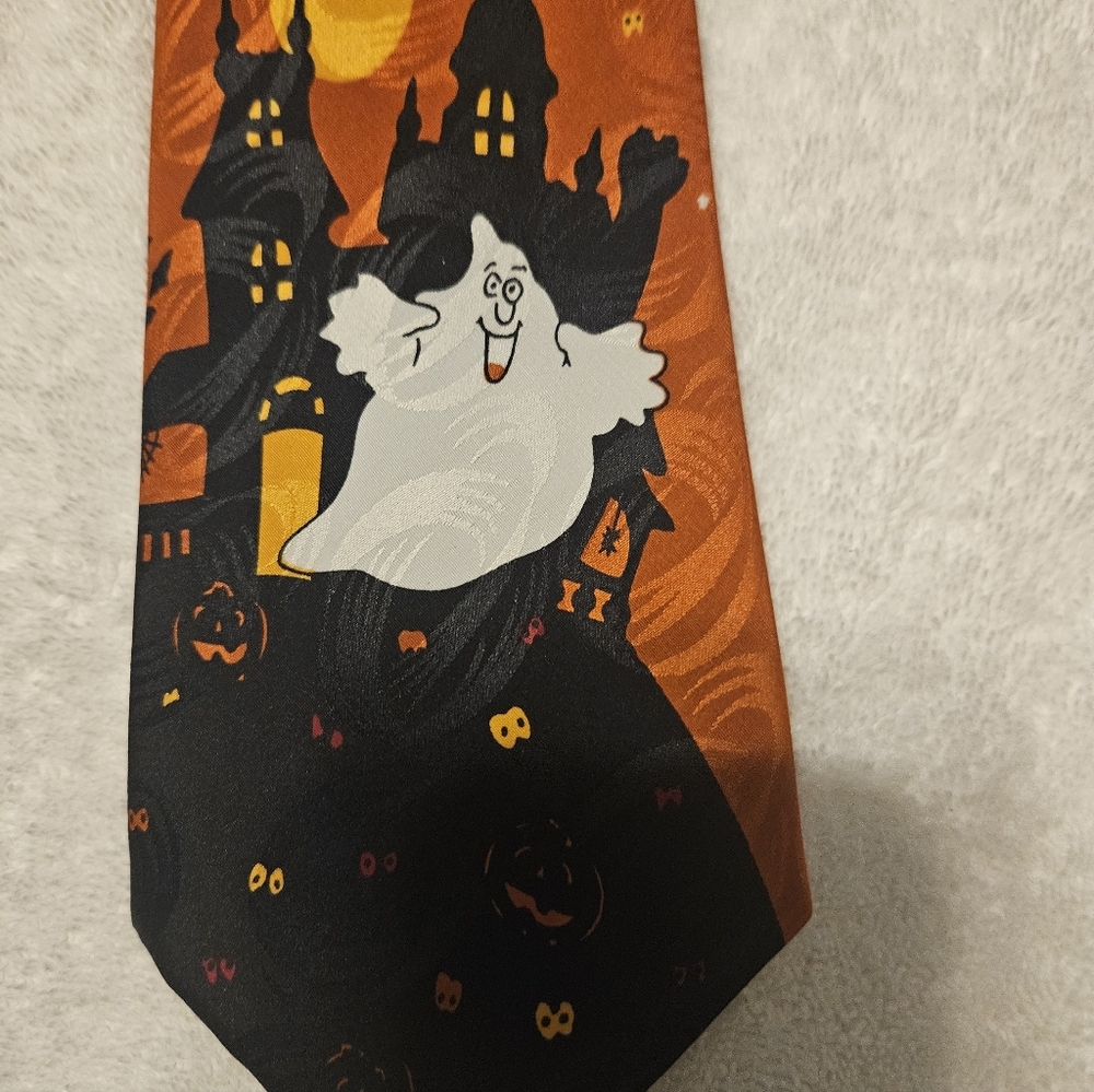 Halloween Ghost Costume Tie